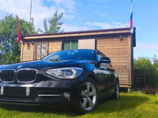 2013 BMW 1 серии 118i II (F20/F21), чёрный, 1700000 рублей, вид 2