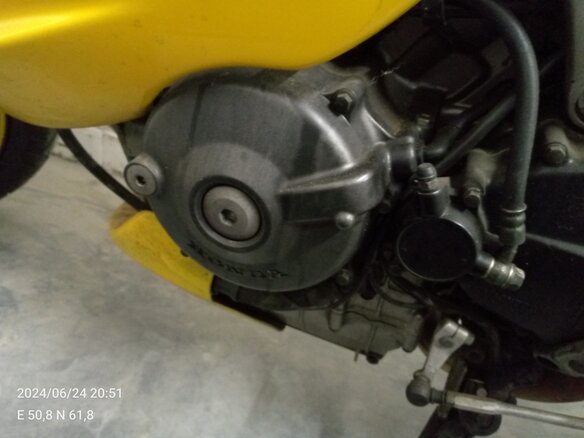 2000 Honda VTR 1000, жёлтый, 275000 рублей - вид 15