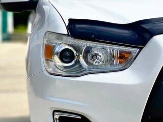 2013 Mitsubishi ASX I Рестайлинг, белый, 885000 рублей, вид 3