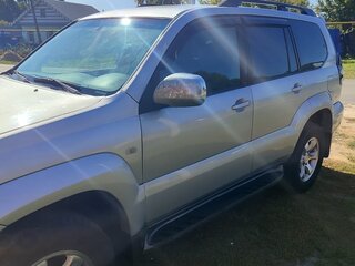 2007 Toyota Land Cruiser Prado 120 Series, серебристый, 1600000 рублей, вид 4