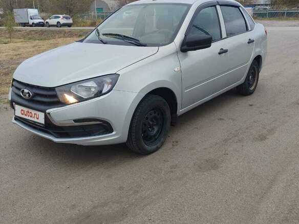 2021 Lada (ВАЗ) Granta I Рестайлинг, серебристый, 620000 рублей