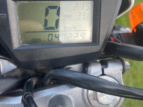 2019 Yamaha XT250 Serow, оранжевый, 400000 рублей - вид 1