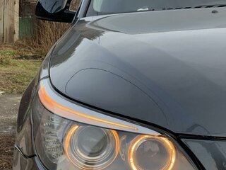 2007 BMW 5 серии 525i V (E60/E61) Рестайлинг, серебристый, 1200000 рублей, вид 3