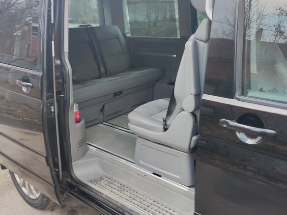 2008 Volkswagen Multivan, чёрный, 1950000 рублей - вид 6