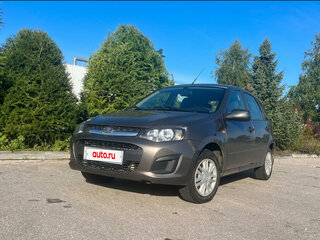 2015 Lada (ВАЗ) Kalina II, коричневый, 800000 рублей, вид 2
