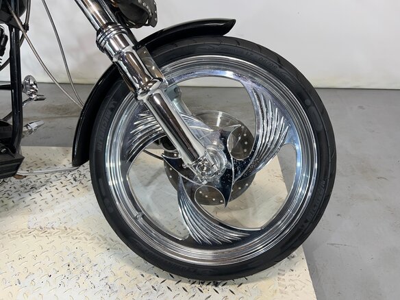 1985 Harley-Davidson Dyna Wide Glide, чёрный, 980000 рублей - вид 14