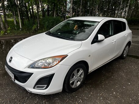 2011 Mazda 3 II (BL), белый, 850000 рублей, вид 4