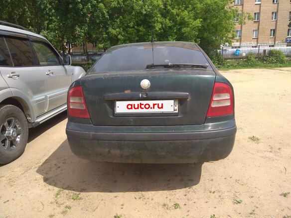 2003 Skoda Octavia I (A4) Рестайлинг, зелёный, 175000 рублей - вид 5