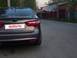 2014 Kia Rio III, серый, 980000 рублей, вид 5
