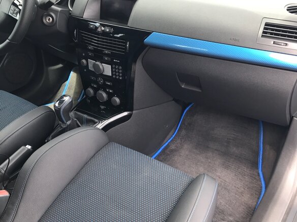 2007 Opel Astra OPC H, синий - вид 5