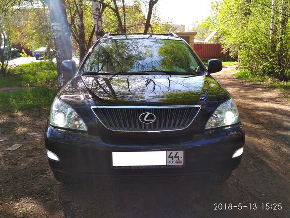 2005 Lexus RX 330 II, чёрный - вид 11