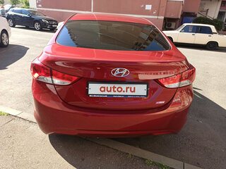 2012 Hyundai Elantra V (MD), красный, 1150000 рублей, вид 3