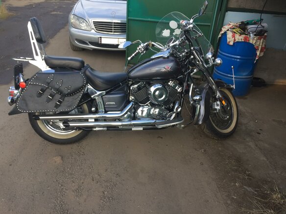 2005 Yamaha XVS650 Drag Star, серый, 650000 рублей - вид 11