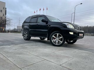 2007 Toyota Land Cruiser Prado 4-speed 120 Series Рестайлинг, чёрный, 2250000 рублей, вид 5