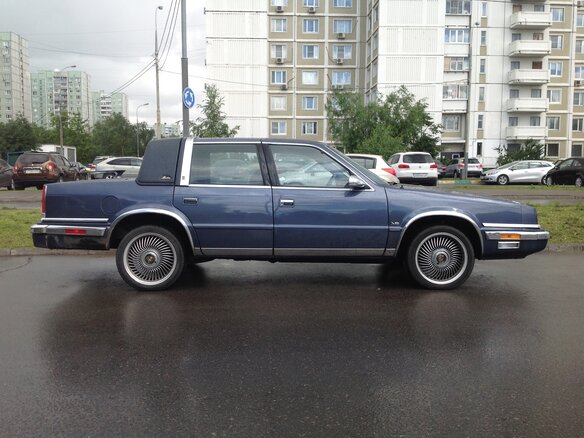 1989 Chrysler New Yorker Fifth Avenue XIII, синий - вид 2