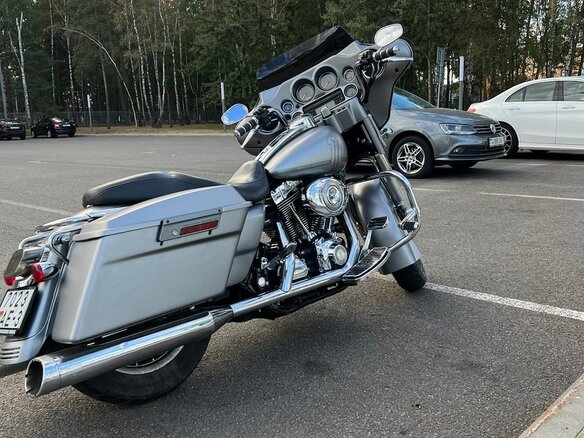 2008 Harley-Davidson Street Glide, серый, 790000 рублей - вид 7