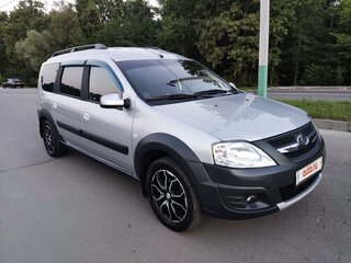 2019 Lada (ВАЗ) Largus Cross I, серебристый, 995000 рублей, вид 3