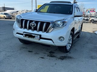 2017 Toyota Land Cruiser Prado 6-speed 150 Series Рестайлинг 1, белый, 4700000 рублей, вид 1