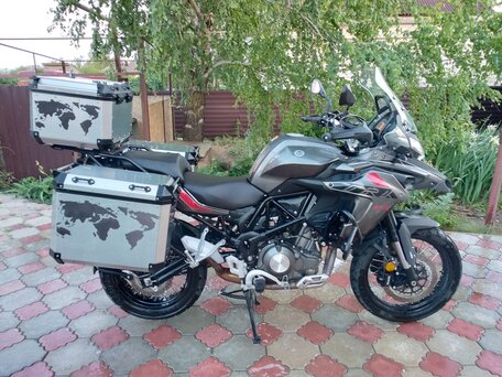 2019 Benelli TRK 502 X, серый, 470000 рублей, вид 3