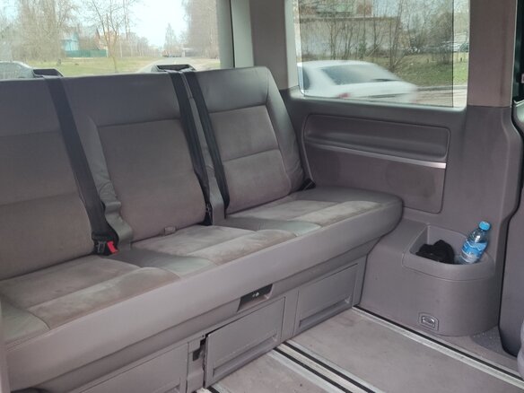2008 Volkswagen Multivan, чёрный, 1950000 рублей - вид 13