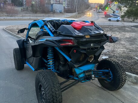 2019 BRP Can-Am Maverick X RC Turbo RR, синий, 2400000 рублей, вид 5