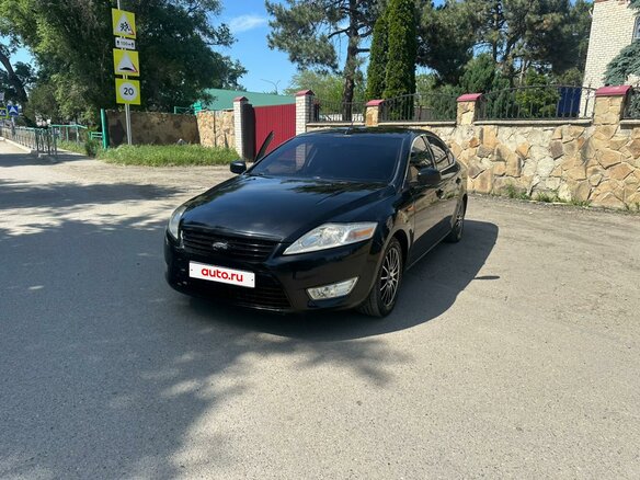 2008 Ford Mondeo IV, чёрный, 680000 рублей - вид 4