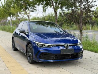 2022 Volkswagen Golf VIII, синий, 1890000 рублей, вид 4
