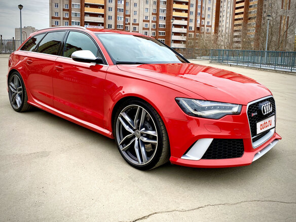 2013 Audi RS 6 III (C7), красный - вид 2