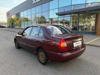 2007 Hyundai Accent ТагАЗ II, красный, 349000 рублей, вид 5