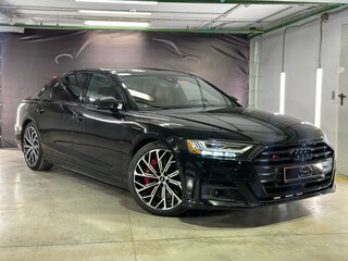 2021 Audi S8 Long IV (D5), чёрный, 11590000 рублей, вид 3