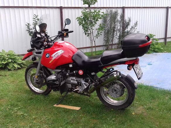 1994 BMW R 1100 GS, красный