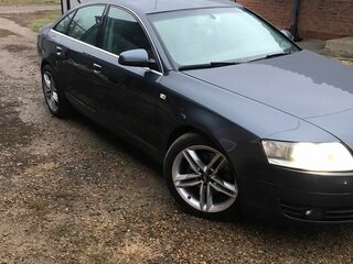 2007 Audi A6 III (C6), синий, 1100000 рублей, вид 4