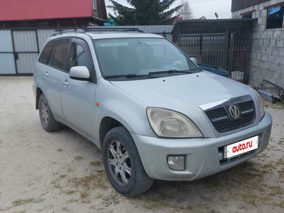 2010 Chery Tiggo (T11) I, серебристый - вид 1