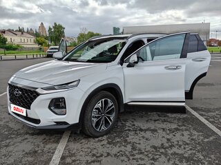 2018 Hyundai Santa Fe IV, белый, 2950000 рублей, вид 2
