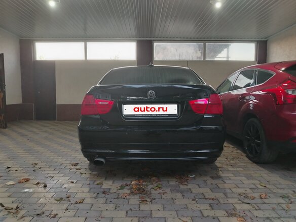2008 BMW 3 серии 320i V (E90/E91/E92/E93) Рестайлинг, чёрный, 1050000 рублей - вид 2