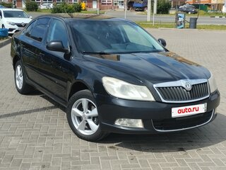 2011 Skoda Octavia II (A5) Рестайлинг, чёрный, 695000 рублей, вид 2