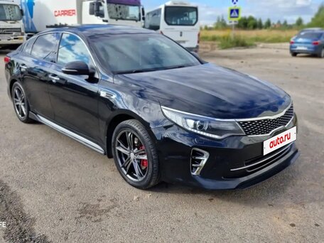2016 Kia Optima IV, чёрный, 1630000 рублей, вид 2
