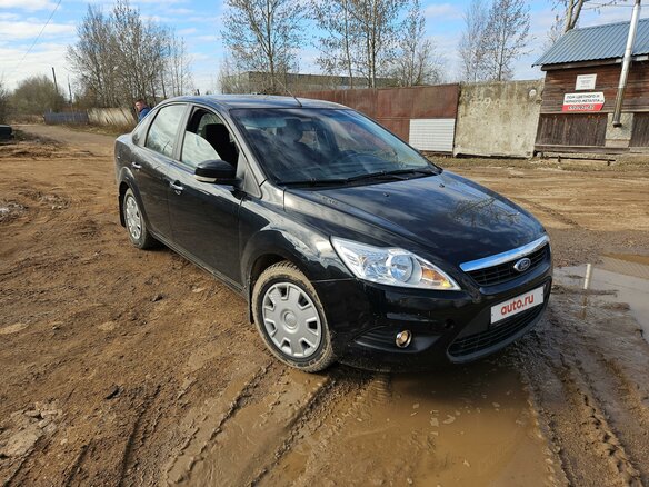 2008 Ford Focus II Рестайлинг, чёрный, 512000 рублей - вид 1