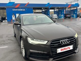 2017 Audi A6 IV (C7) Рестайлинг, коричневый, 2020000 рублей, вид 5