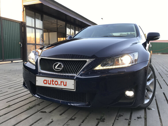 2011 Lexus IS 250 II Рестайлинг 2, синий - вид 1