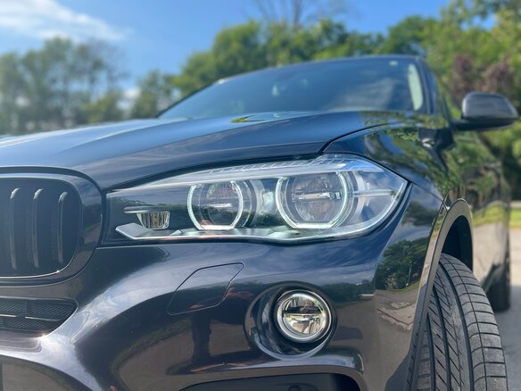 2016 BMW X6 35i II (F16), серый, 3750000 рублей - вид 24