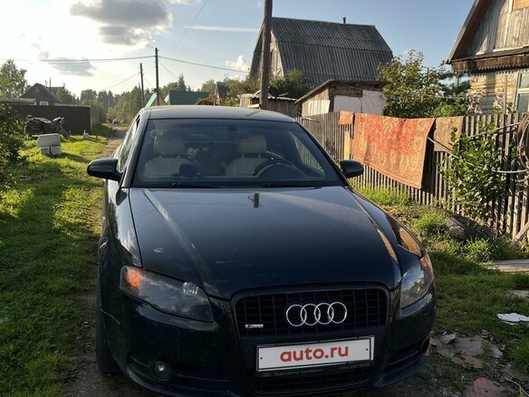 2005 Audi A4 III (B7), чёрный, 1200000 рублей - вид 1