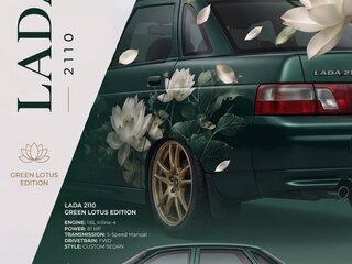 2003 Lada (ВАЗ) 2110, зелёный, 80000 рублей, вид 1