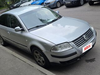 2000 Volkswagen Passat B5 Рестайлинг, серебристый, 250000 рублей, вид 2