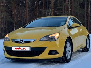 2014 Opel Astra GTC J Рестайлинг, жёлтый, 800000 рублей, вид 1