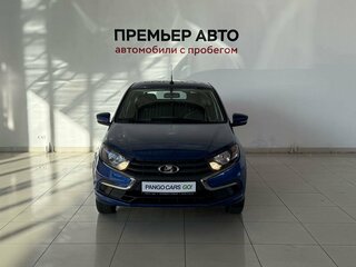 2022 Lada (ВАЗ) Granta I Рестайлинг, синий, 670000 рублей, вид 2