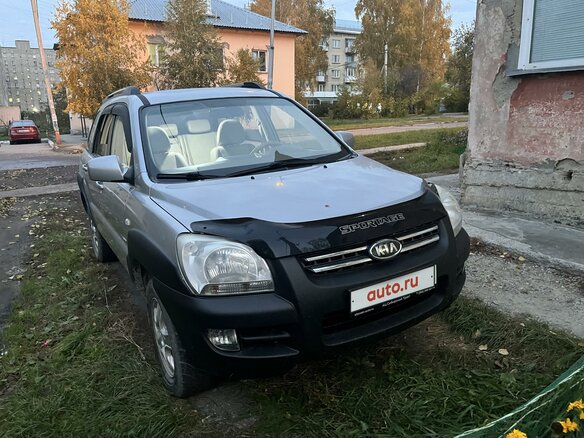 2007 Kia Sportage II, серебристый, 850000 рублей - вид 7