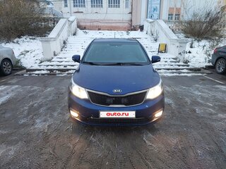 2015 Kia Rio III Рестайлинг, синий, 780000 рублей, вид 1