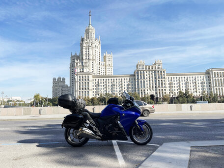 2012 Honda VFR 1200, синий, 1325000 рублей, вид 1
