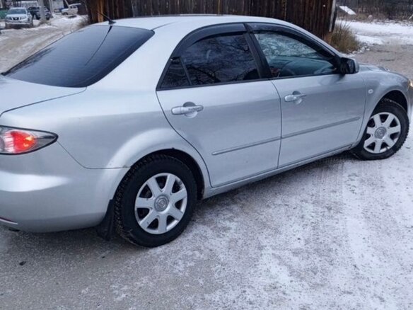2006 Mazda 6 I (GG) Рестайлинг, серый, 470000 рублей - вид 2